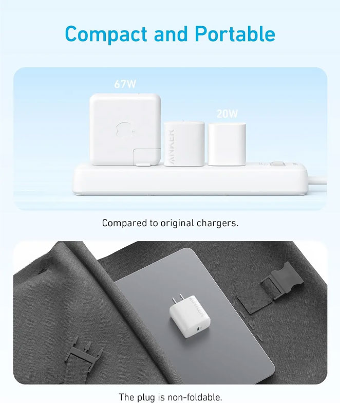 Anker 20W USB-C Wall Charger - White