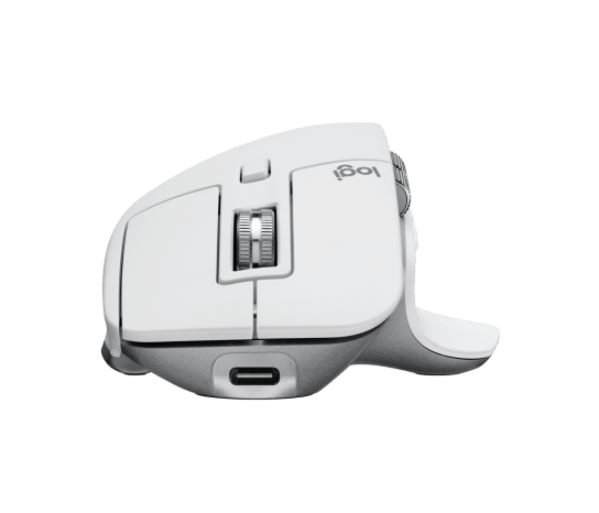 Logitech MX MASTER 3S Wireless Mouse for Mac - White