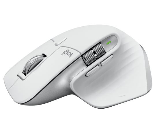 Logitech MX MASTER 3S Wireless Mouse for Mac - White