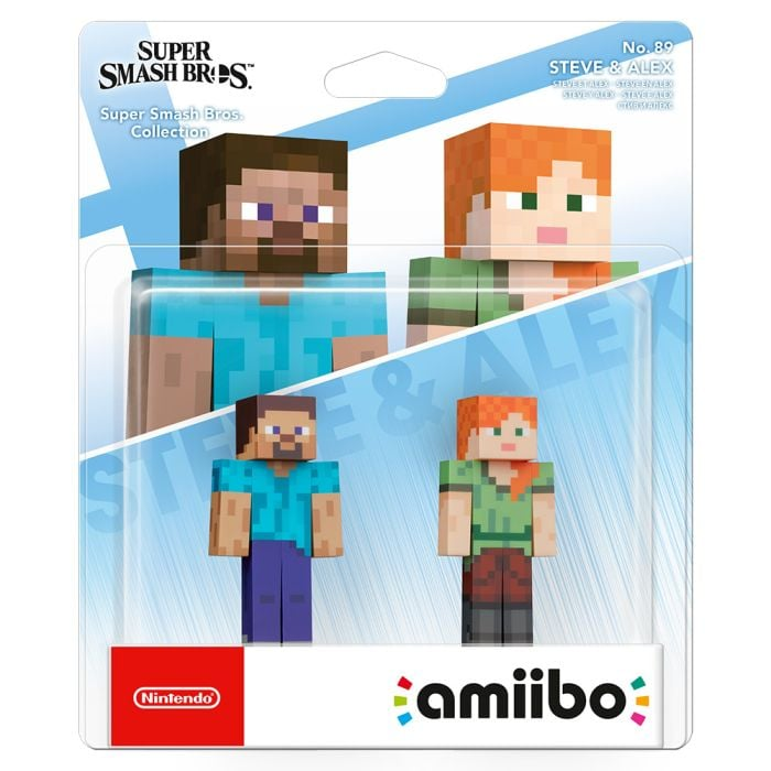 Nintendo Minecraft Super Smash Bros. - Steve & Alex Nintendo Minecraft Super Smash Bros. - Steve & Alex