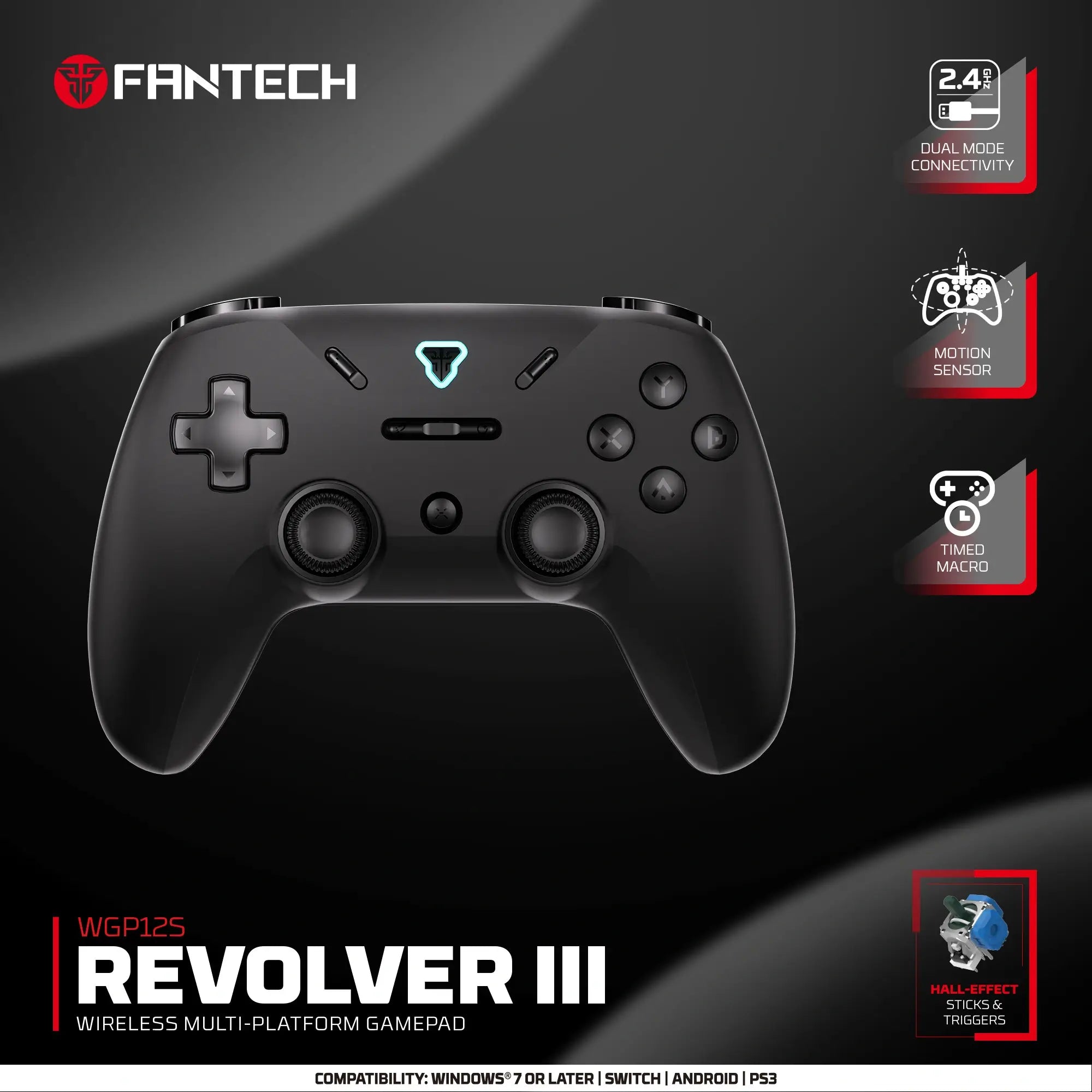 FANTECH REVOLVER III Wireless Gaming Controller
