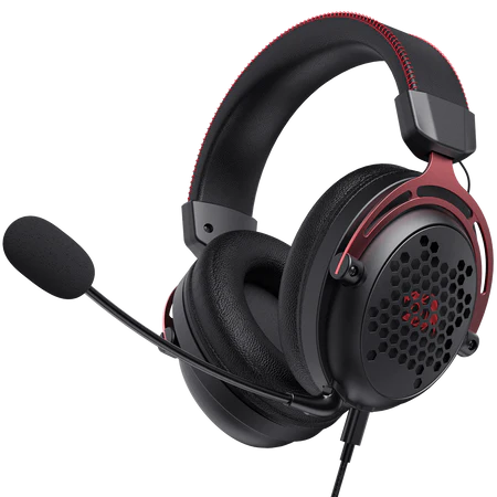 Redragon H386 Pro Diomedes Wired Gaming Headset - 7.1 Surround Sound