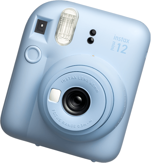 Fujifilm Instax Mini 12 Instant Camera – Automatic Exposure, Blue