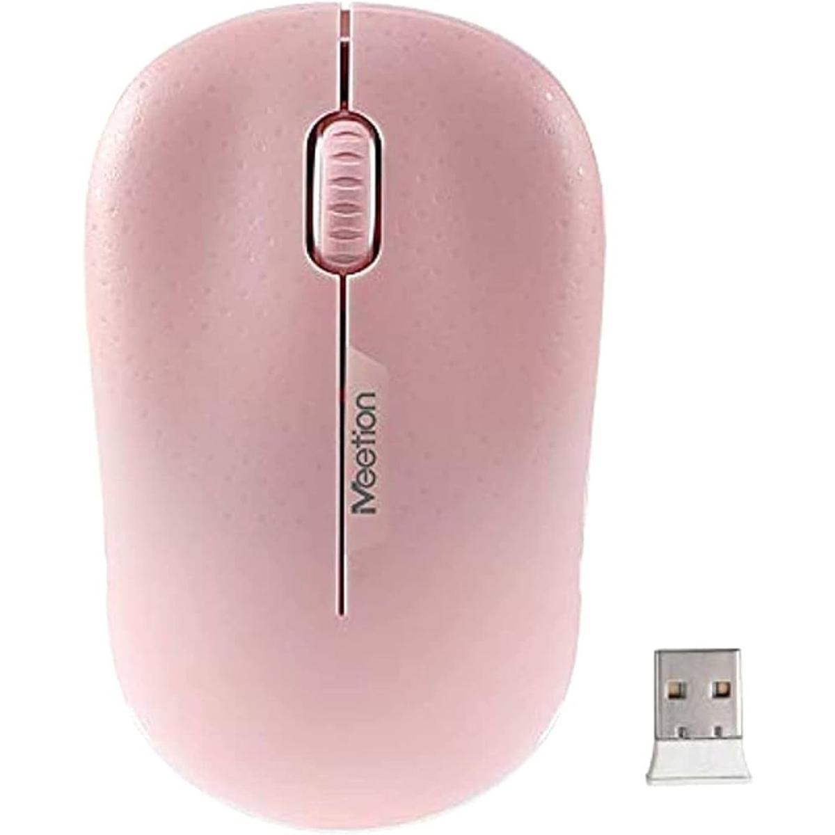 MEETION R545 MOUSE WIRELESS-PINK MEETION R545 MOUSE WIRELESS-PINK