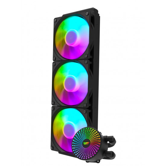 DarkFlash Radiant DC360 ARGB Liquid CPU Cooler Black