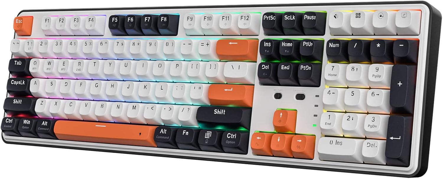 REDRAGON WYVERN PRO K689WBO-RGB-PRO WIRELESS KEYBOARD