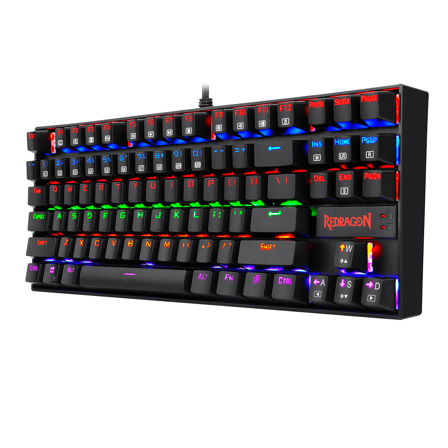 Redragon KUMARA K552 RGB-2 Wired Gaming Keyboard - Black