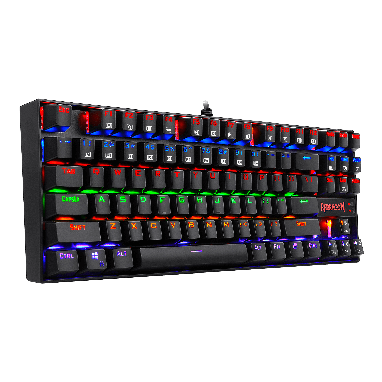 Redragon KUMARA K552 RGB-2 Wired Gaming Keyboard - Black