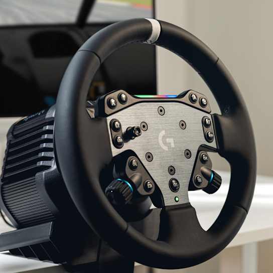 Logitech Steering Wheel Bundle – RS50 System + RS Pedals + Shifter + Racing Adapter