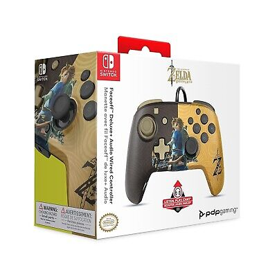 PDP Nintendo Switch Rematch Zelda Warrior Link Wired Controller