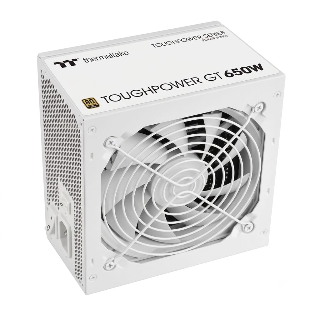 THERMALTAKE TOUGHPOWER GT 650W GOLD POWER SUPPLY MODULAR - WHITE