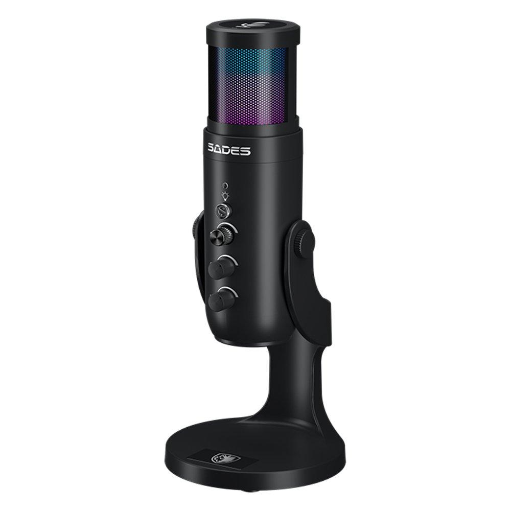 Sades Otus Gaming Microphone - Black