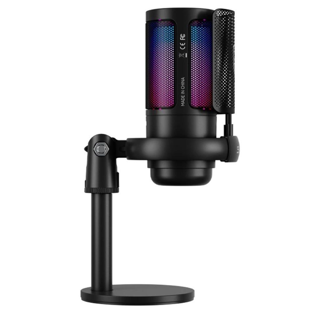 Sades Tyto Cardioid Polar Pattern Detachable Pop Filter Microphone- Black