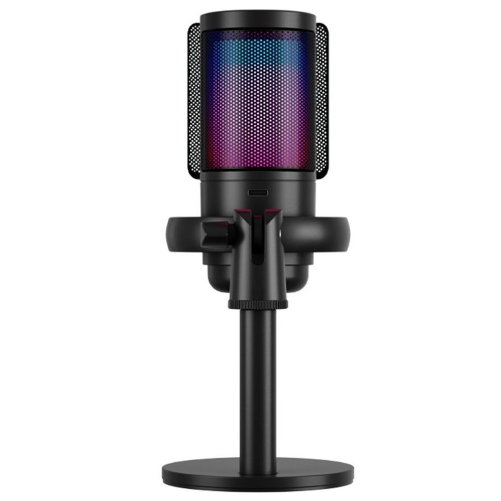Sades Tyto Cardioid Polar Pattern Detachable Pop Filter Microphone- Black