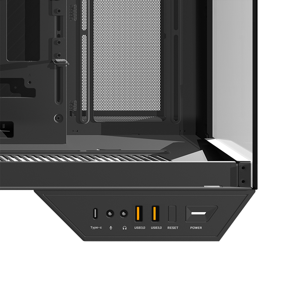 DARKFLASH DY470 ATX Black PC Gaming Case