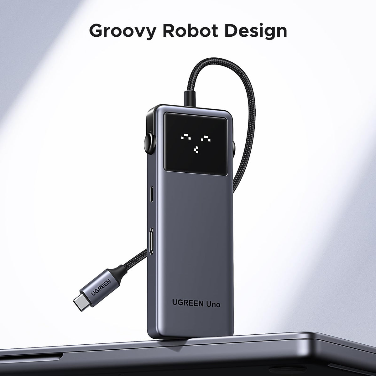 UGREEN USB-C to HDMI(4K@60Hz) +2*USB-A3.0+USB-C3.0+USB-A2.0+Gigabit RJ45+PD(100W)