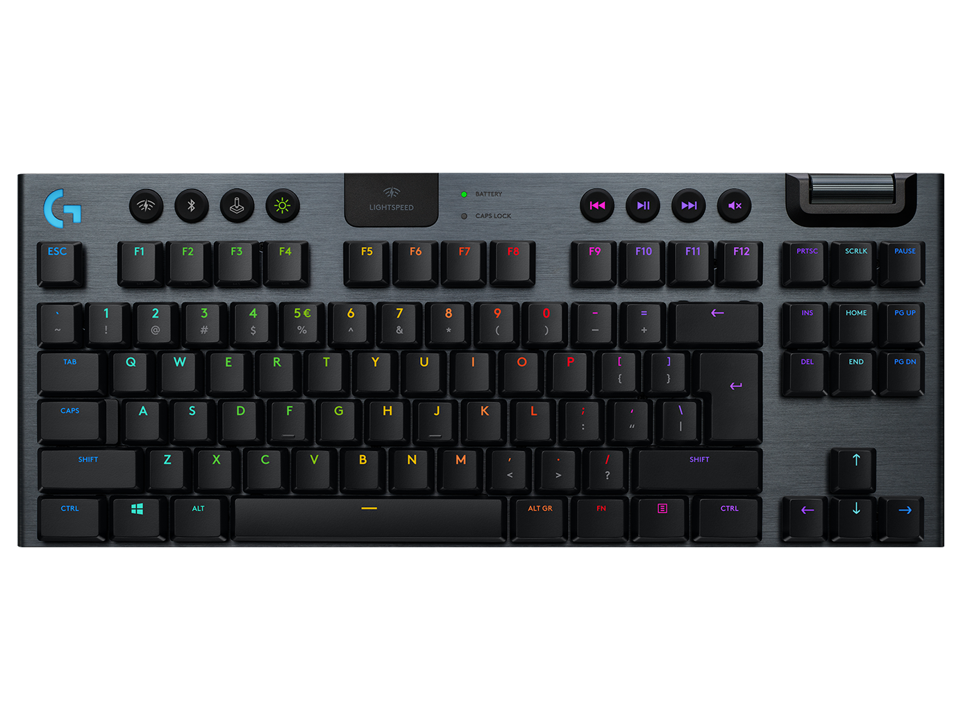 Logitech G915 TKL LIGHTSPEED WIRELESS RGB KEYBOARD Carbon (Tactile)