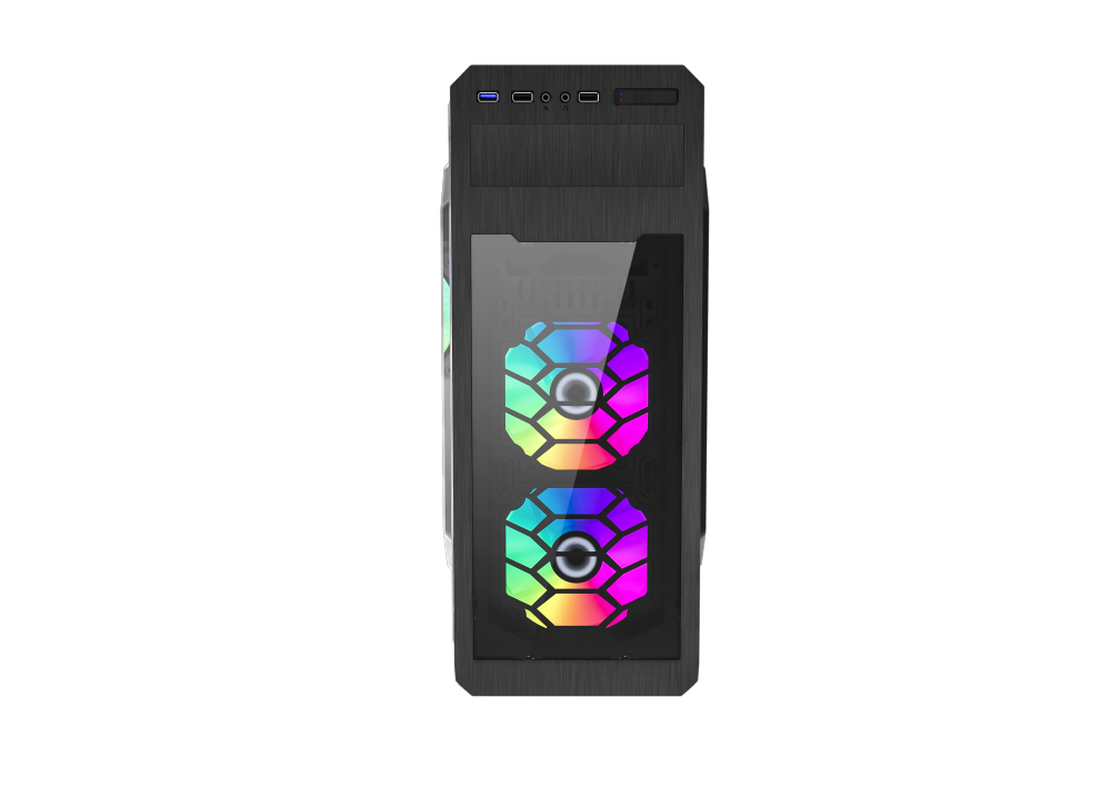 G563 GameMax G563 Mid-Tower ATX Gaming Case BK – iGeek Megastore