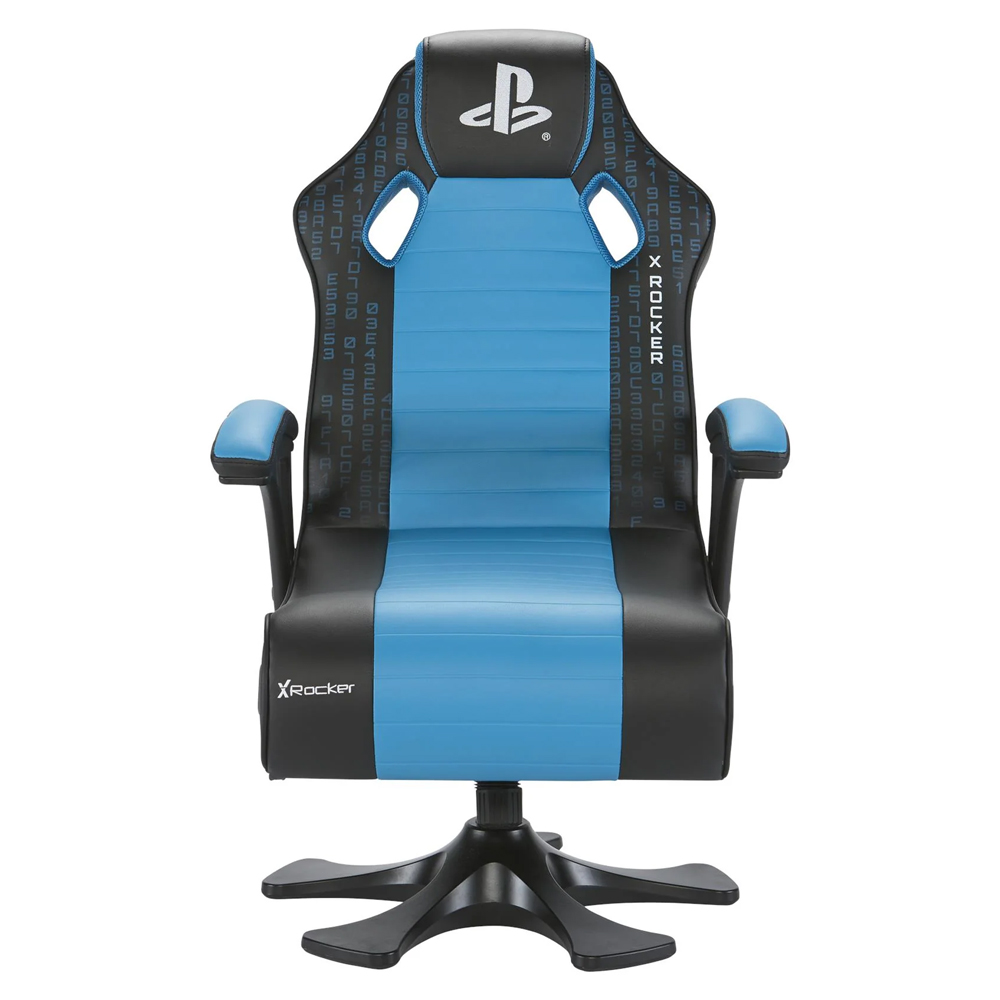 X Rocker PlayStation Legend 2.1 Pedestal Gaming Chair Vibration & Bluetooth