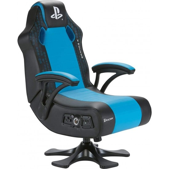 X Rocker PlayStation Legend 2.1 Pedestal Gaming Chair Vibration & Bluetooth