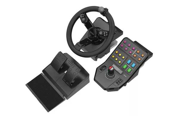 Logitech G Saitek Farm Heavy Equipment Bundle Simulation Gear - Black