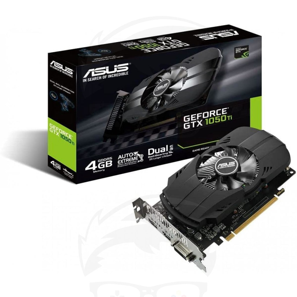 Asus NVIDIA GTX 1050 Ti PHOENIX Fan 4GB GDDR5