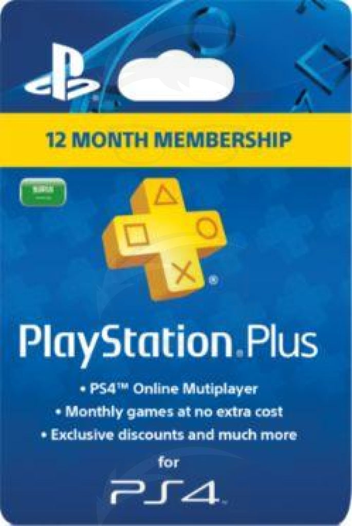 Playstation Plus 12 Months Membership Card (Ksa)