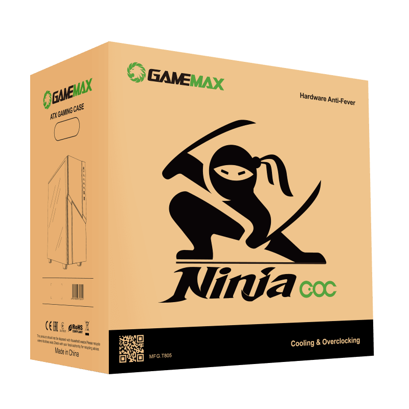 GAMEMAX Ninja COC (ZORRO) GAMING CASE