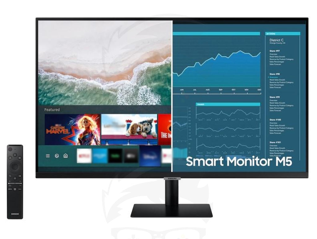 SAMSUNG M5 27-Inch FHD Smart Monitor