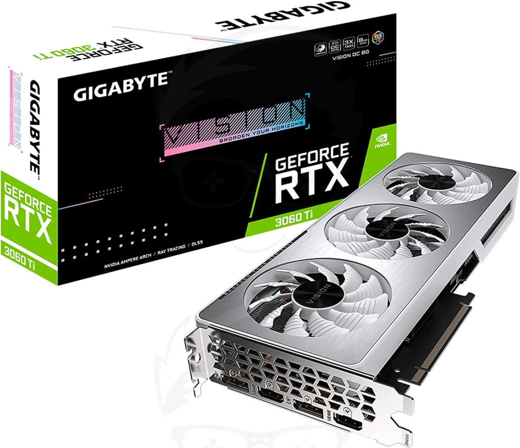 GIGABYTE GeForce RTX 3060 Ti Vision OC 8G (REV2.0) Graphics Card