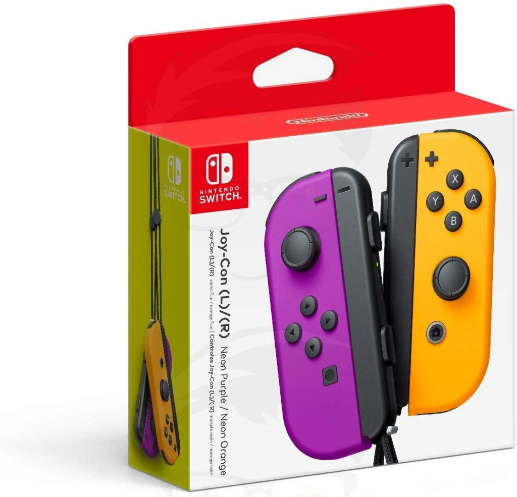 Joy con nintendo switch verde hot sale e rosa