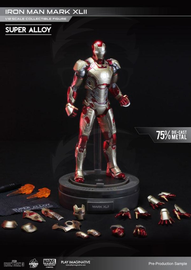 Super Alloy 1/12 Scale Iron Man Mk 42
