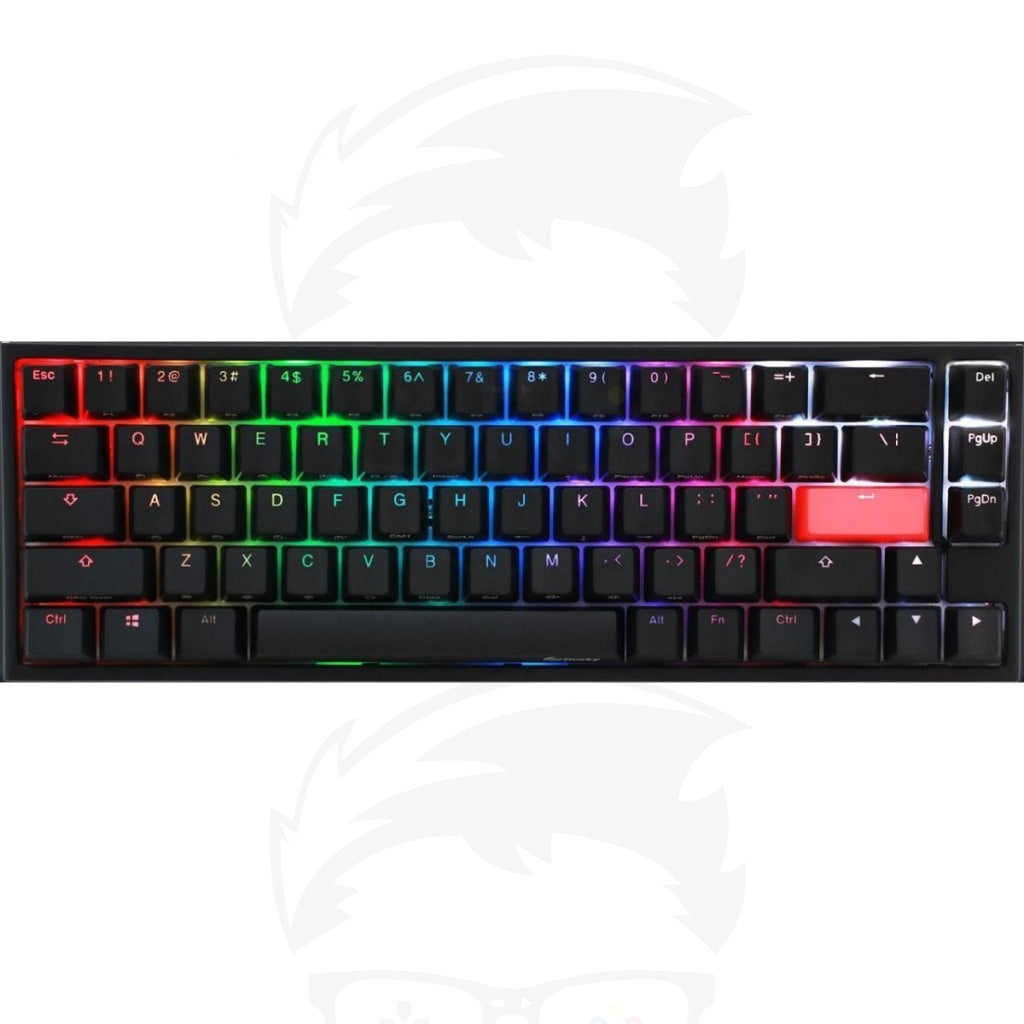 Ducky One 2 Mini SF 65% Gaming Keyboard Cherry Blue RGB Switch, Black - Arabic Ducky One 2 Mini SF 65% Gaming Keyboard Cherry Blue RGB Switch, Black - Arabic