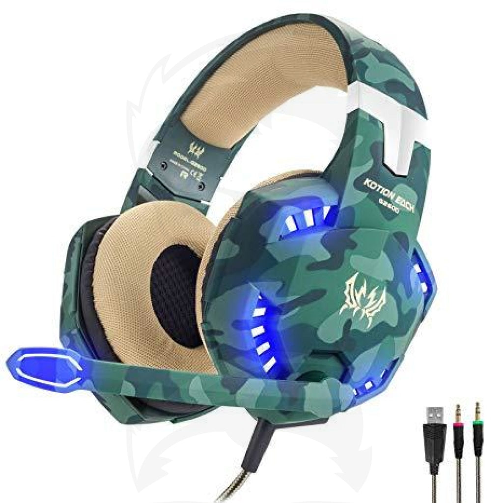 kotion each g2600 Green army headset kotion each g2600 Green army headset