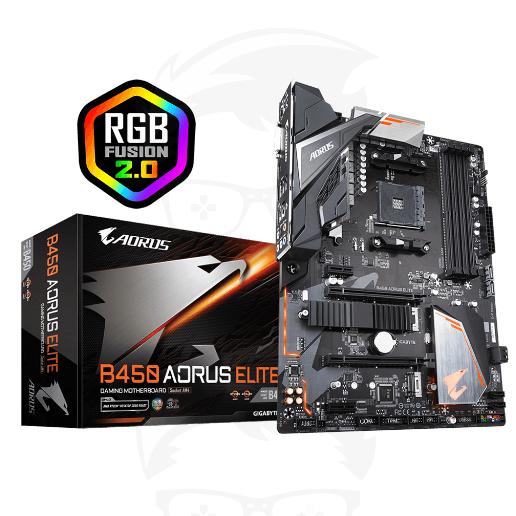 AORUS B450 ELITE AMD MOTHERBOARD