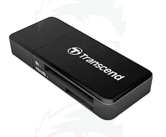 Transcend TS-RDF5K USB 3.1 Gen 1 Card Reader - Black