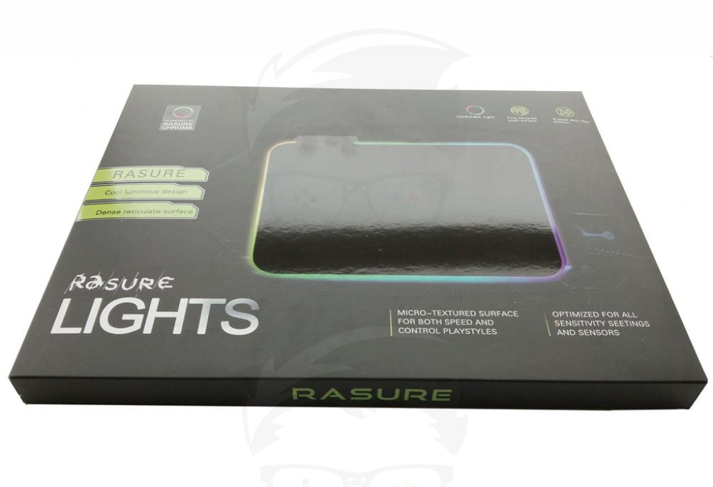 Rasure Flashing Lighting Mouse Pads Rgb Blank Mousepad