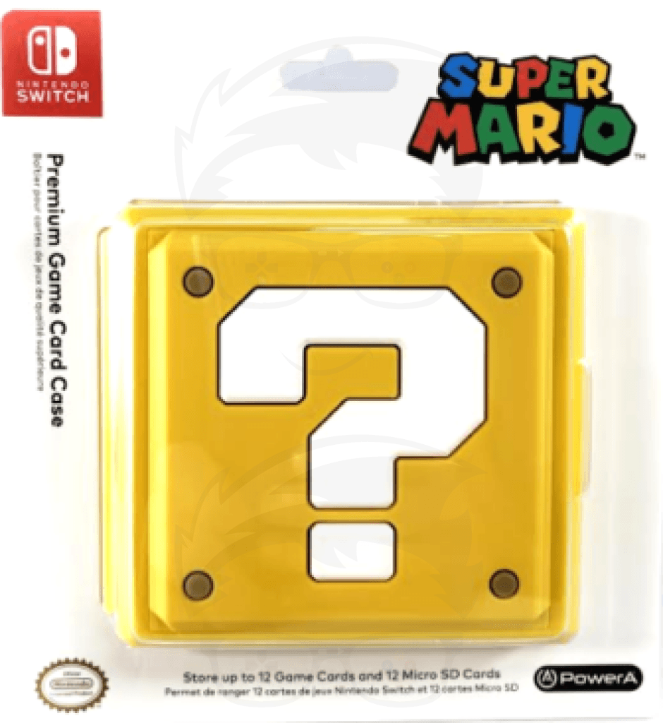 Premium Game Card Case - Mario Switch