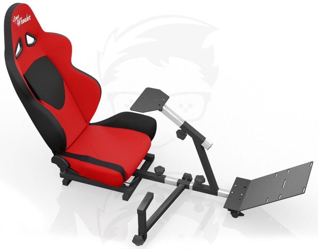 Racing Wheel Stand with seat Driving Seat Racing – iGeek Megastore