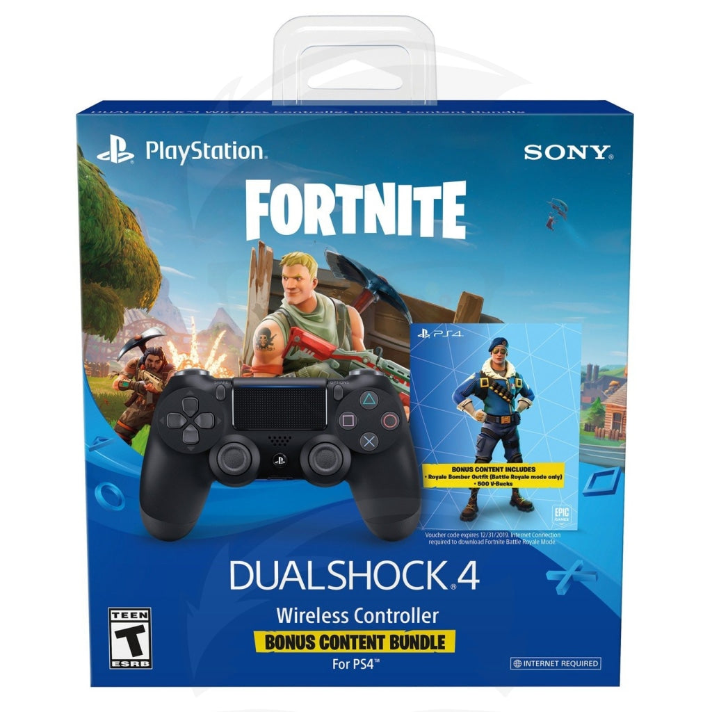 Dualshock 4 Fortnite Bonus Bundle Wireless Controller - Playstation