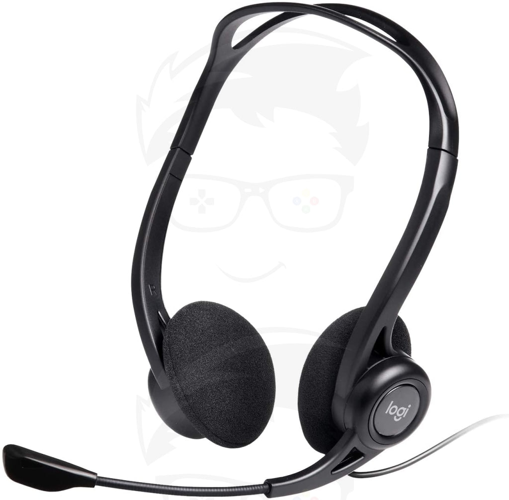 Logitech 960 USB Noise-cancelling w/ Mute Button Stereo Headset Logitech 960 USB Noise-cancelling w/ Mute Button Stereo Headset