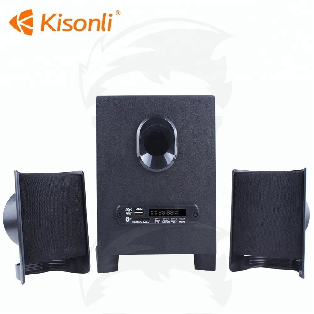 Kisonli Tm-6000U Usb 2.1 Multimedia Bt Speaker (Black)