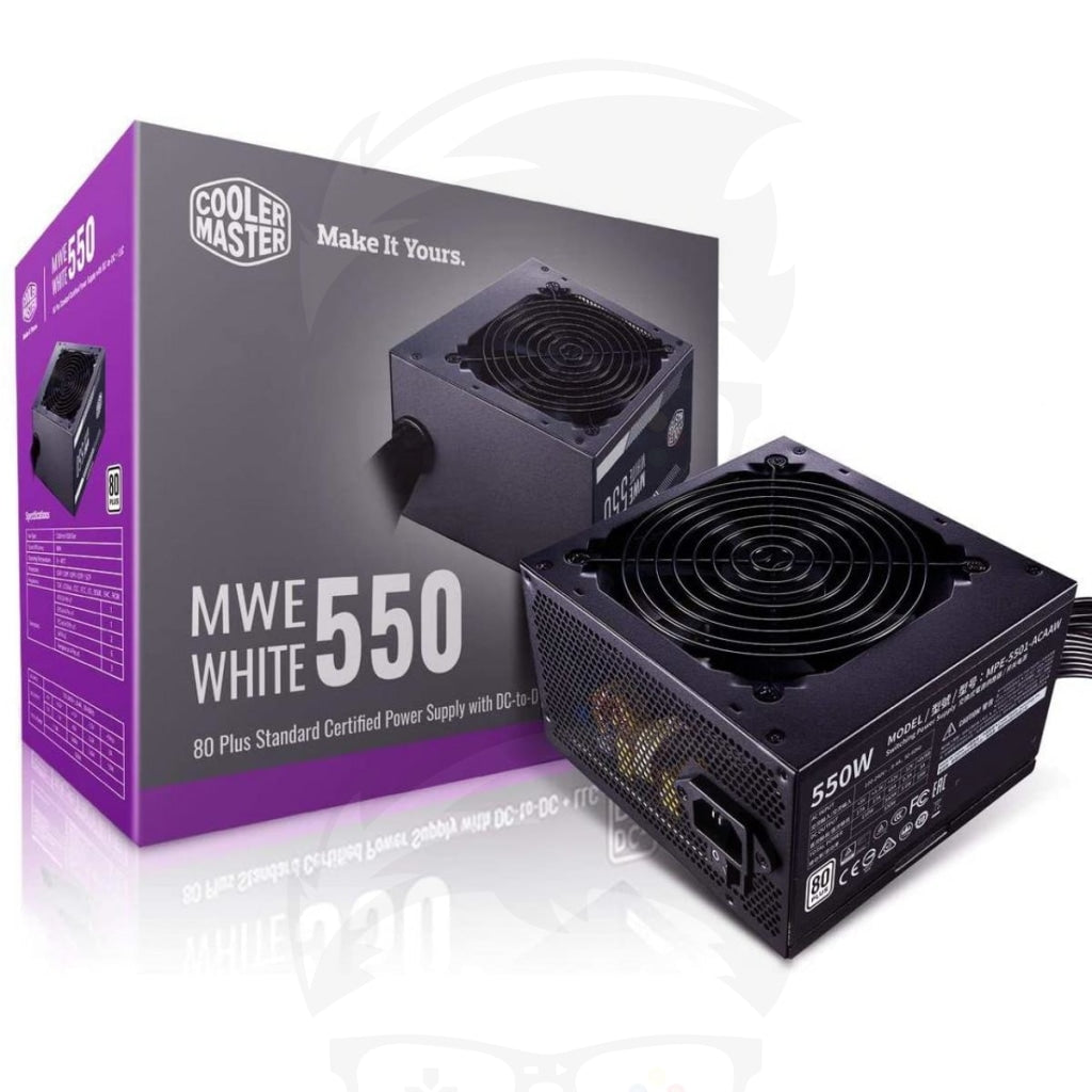 Cooler Master MWE 550w 80 PLUS White  Power Supply