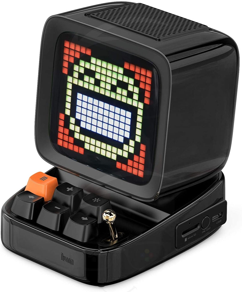 Divoom Ditoo Retro Pixel Art Game Bluetooth Speaker (Black)
