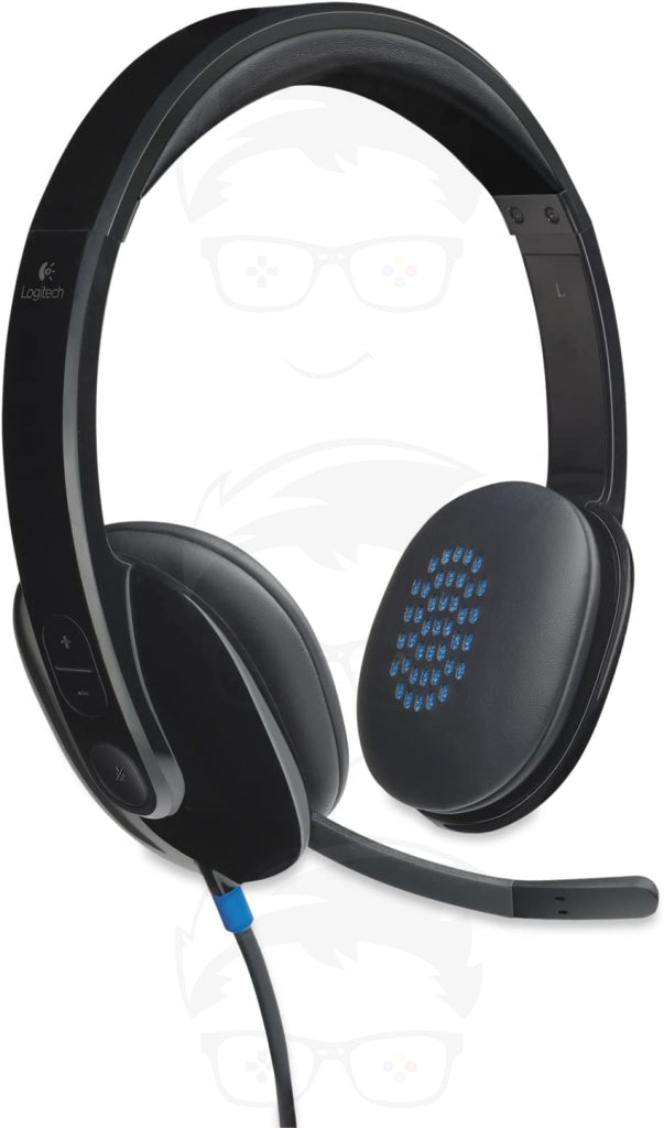 Logitech H540 USB with Noise - Cancelling Mic- Computer Headset