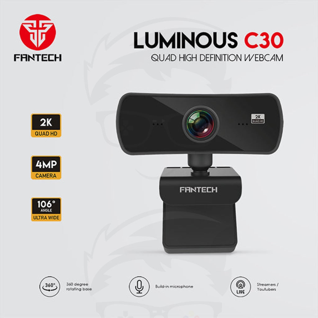 Fantech Luminous C30 2K Webcam Fantech Luminous C30 2K Webcam
