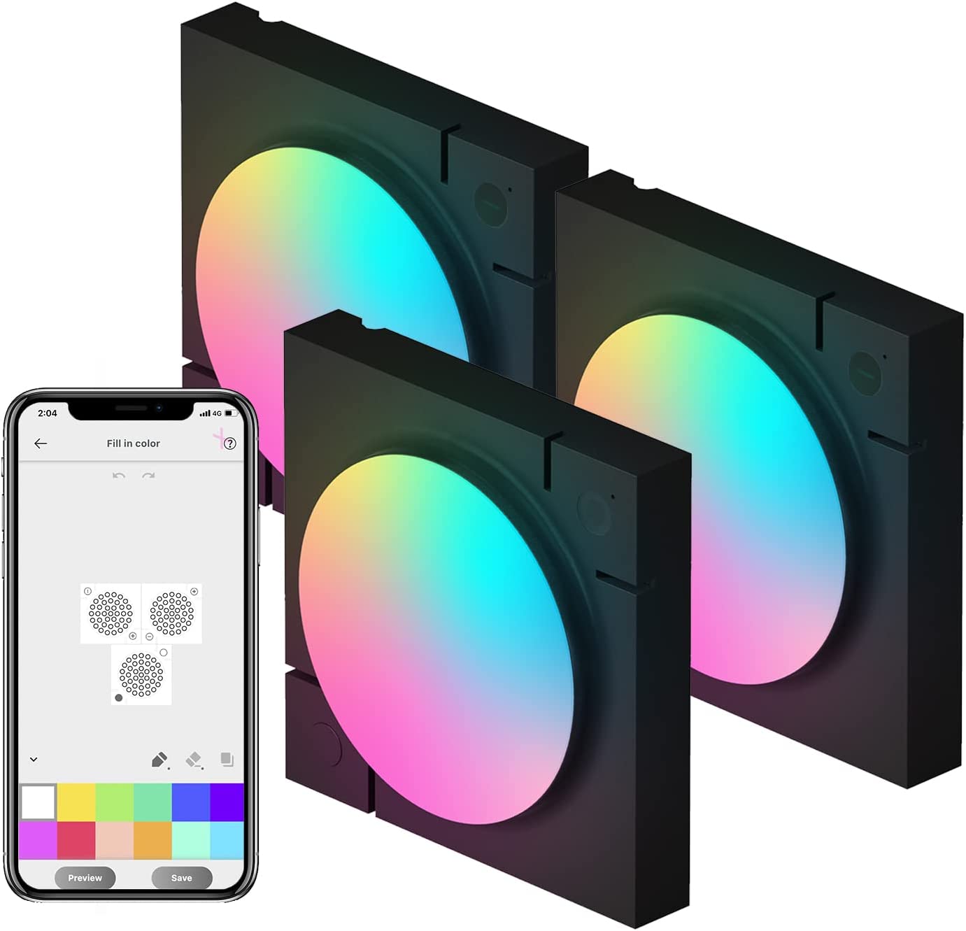 Cololight LED Lights, Wall Lights for Room Decor, Multi-Color Cololight LED Lights, Wall Lights for Room Decor, Multi-Color