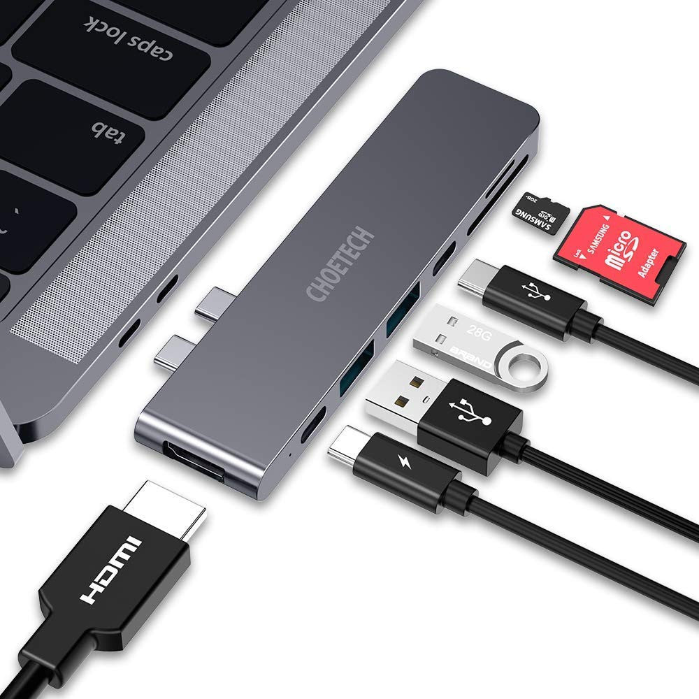 CHOETECH HUB-M14 7-IN-1 USB TYPE C CHOETECH HUB-M14 7-IN-1 USB TYPE C