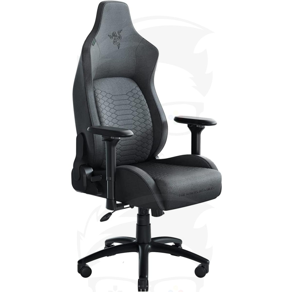 Razer Iskur - Dark Gray Fabric Gaming Chair with Built-in Lumbar Support