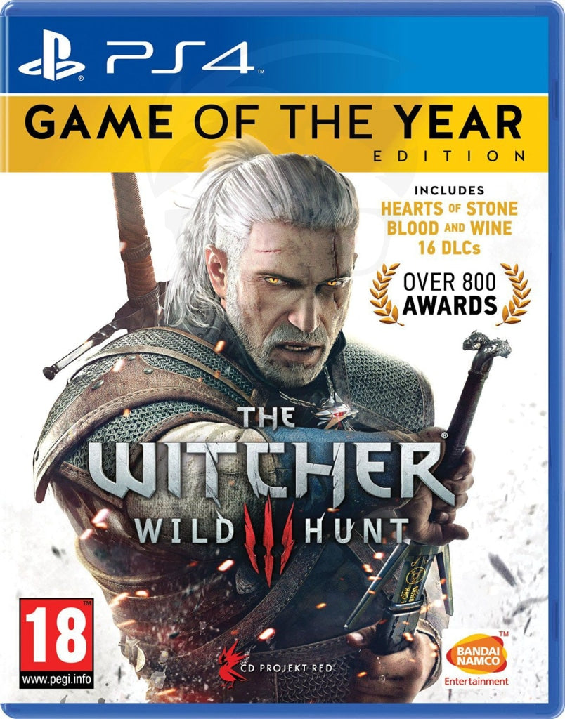 The Witcher III (3): Wild Hunt (Game of The Year Edition) - PlayStation 4